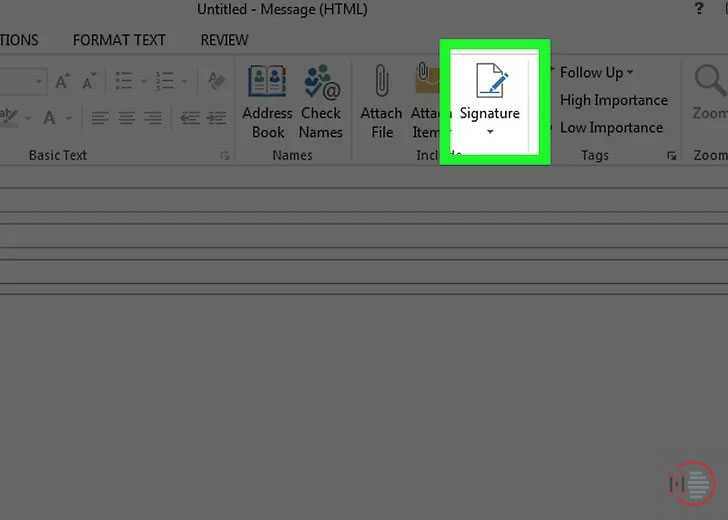 How-to-add-signature-in-Outlook-Account-on-Desktop-image-2
