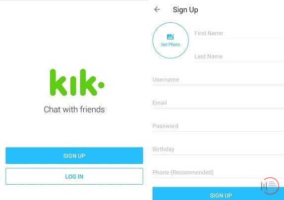 Kik app signup ,Kik Messenger for PC