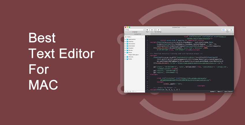 Best Text Editor For MAC