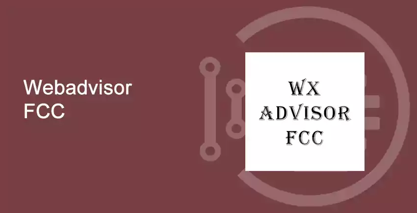 Webadvisor FCC
