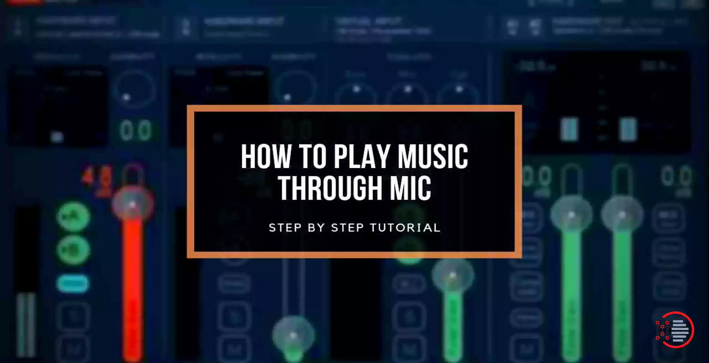 Easy ways to play music through the mic
