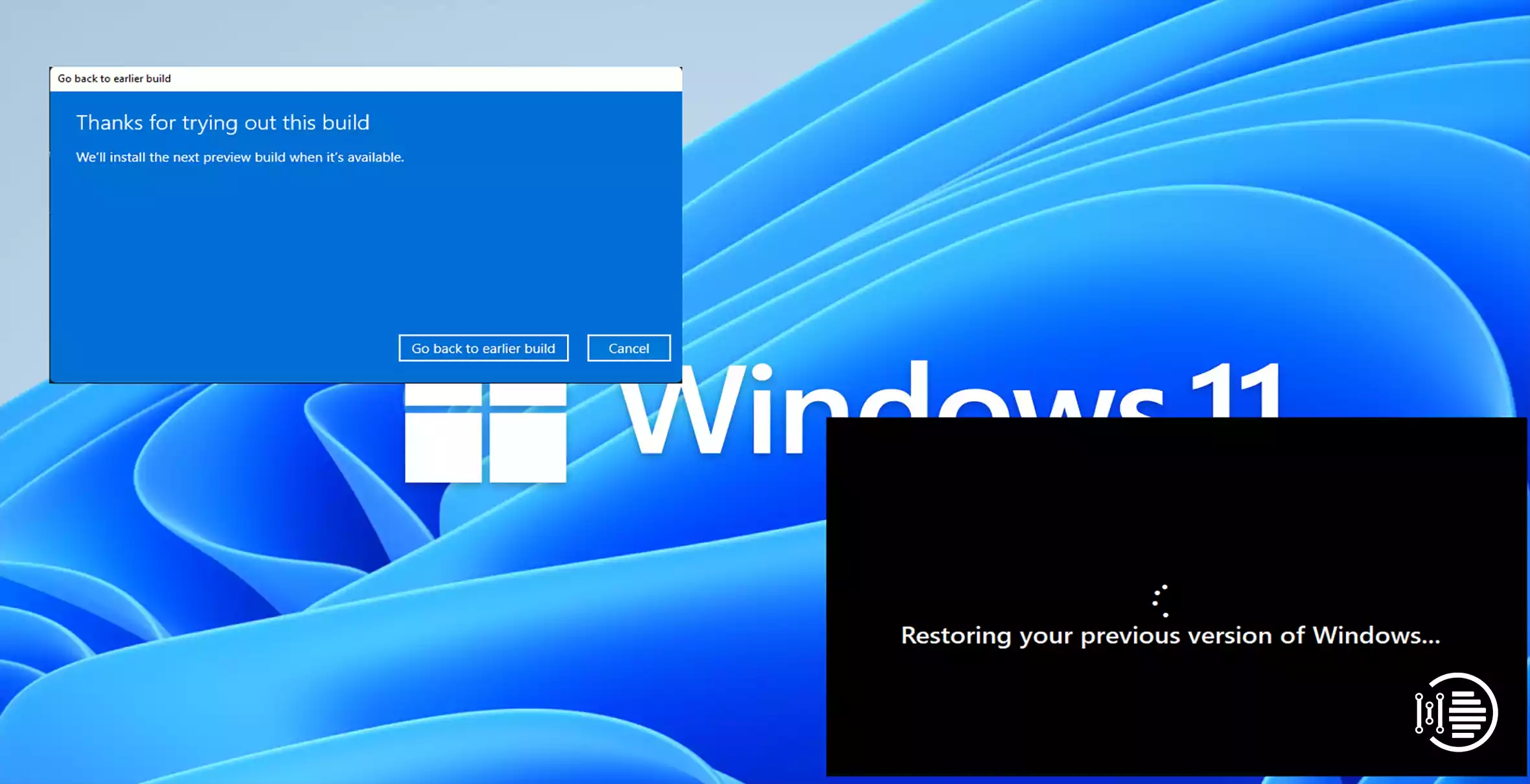 How to safely roll back to Windows 10 from Windows 11