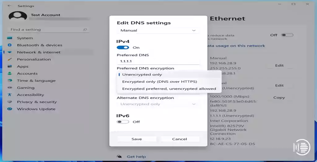 How to use DNS over HTTPS connectivity feature in Windows 11