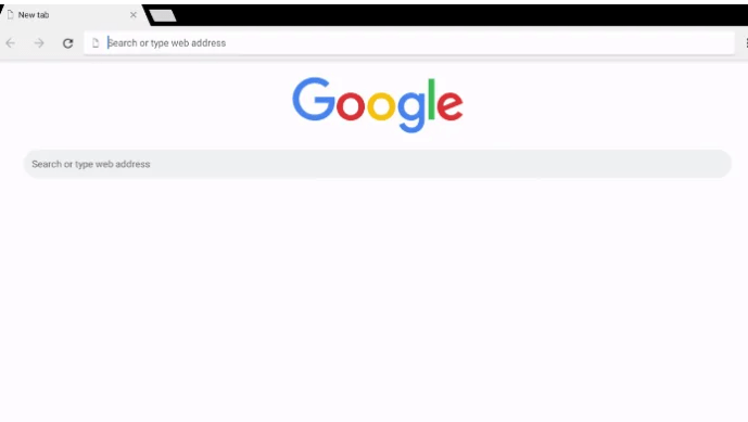 Downloader URL in the address bar in Chrome