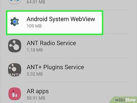 Enable-Android-System-Web-View