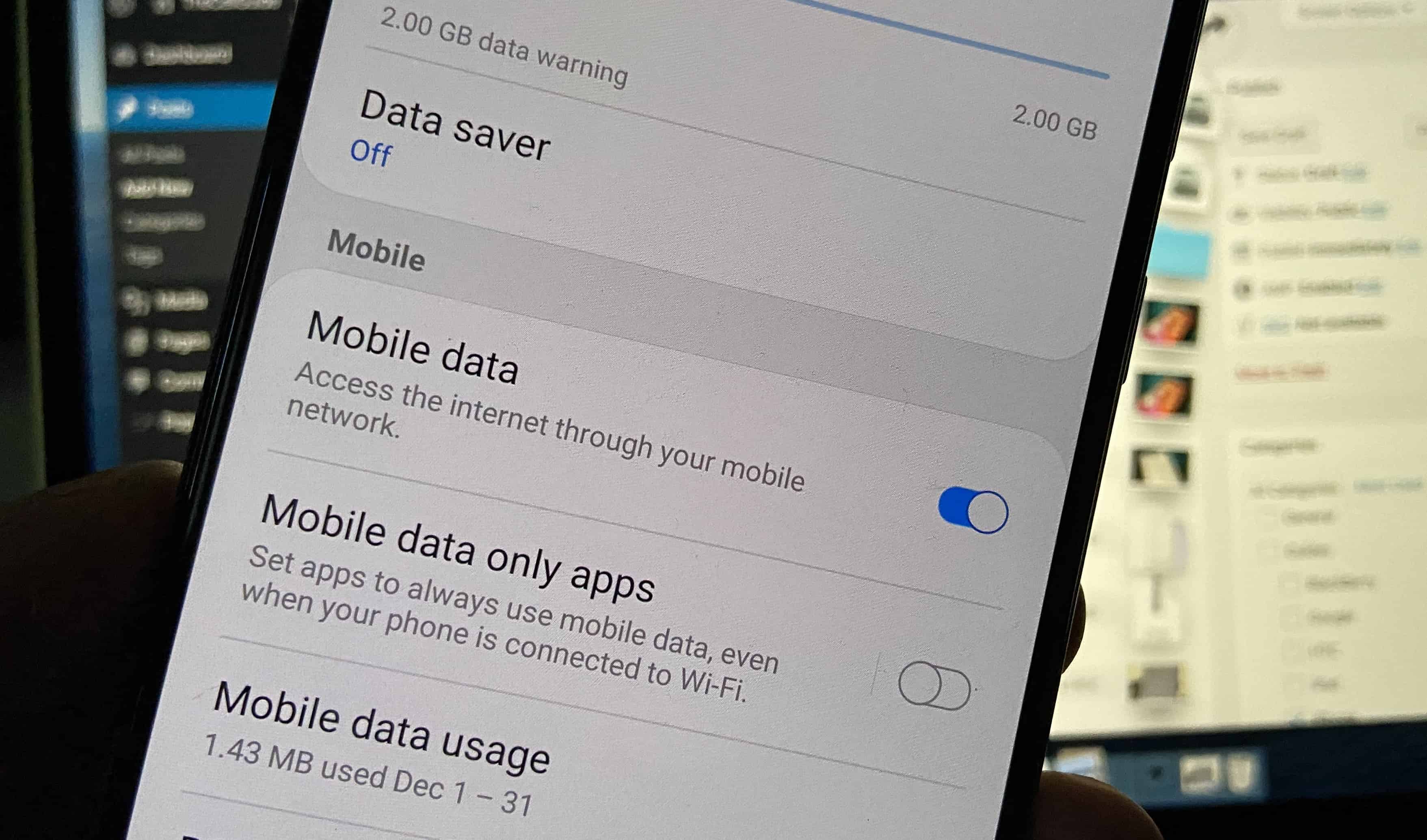 How To Enable Software Update Mobile Data